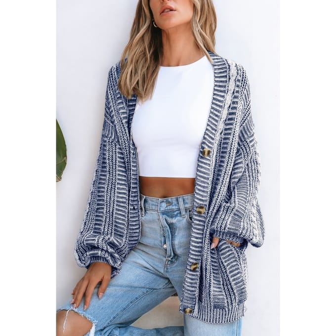 Celeste Poem Kabelgebreid Vest