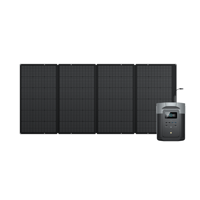EcoFlow DELTA 2 Max Solar Generator (PV400W)