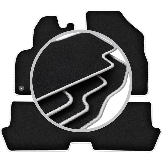 CARLUX-SILVER automatten voor: Peugeot 3008 I minivan (2009-2016)