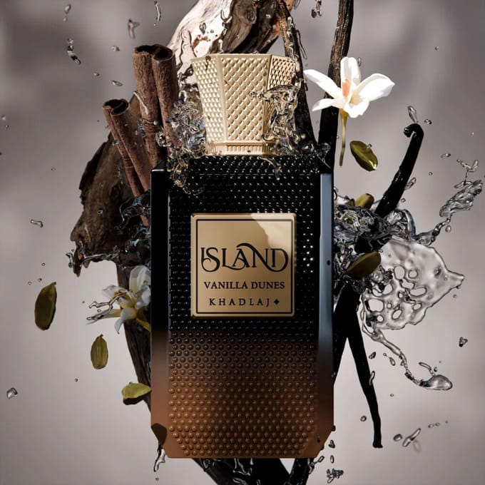 Khadlaj, Island Vanila Dunes, Extrait De Parfum, Unisex, 100 Ml