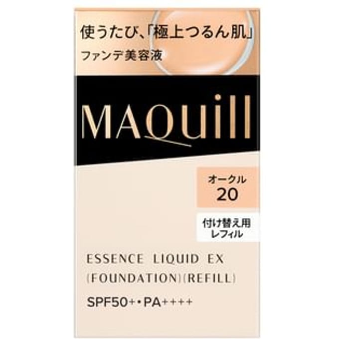 Shiseido - Maquillage Essence Liquid EX Foundation SPF 50+ PA++++ Ocher 20 - 24ml Refill