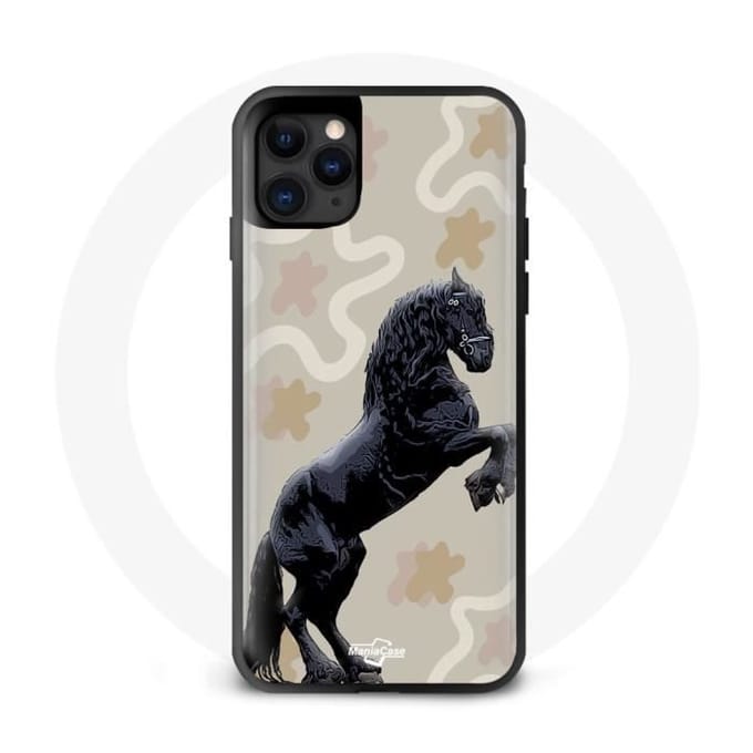 Coque Iphone 13 mini Frison Cheval