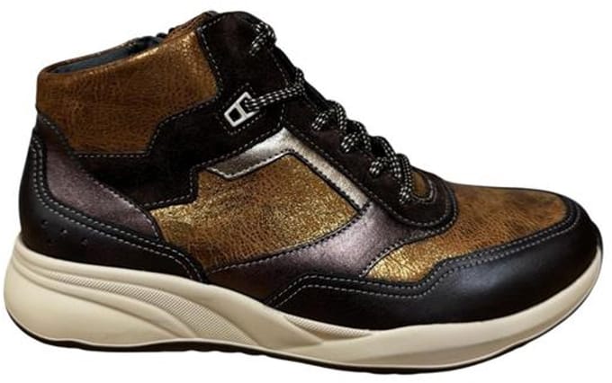 Durea 9778 Sneaker Donkerbruin/Whisky H