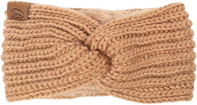 I'm Dutch Gebreide Haarband / Hoofdband Ottowa Camel