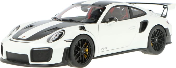 AUTOart 1/18 Porsche 911 (991.2) GT2 RS Weissach Package, Wit
