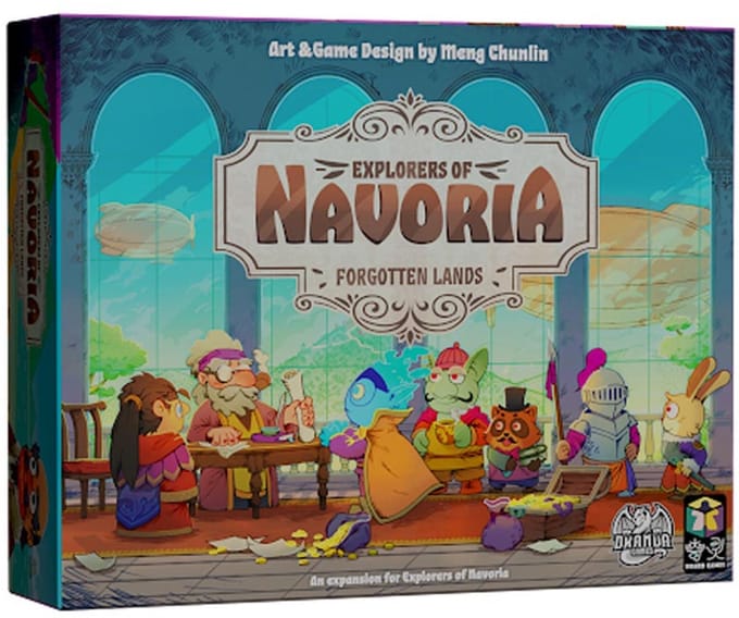 Explorers Of Navoria Forgotten Lands - Bordspel Uitbreiding - Engelstalig