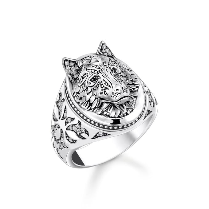 Thomas Sabo - TR2452-643-21-60 - Ring - Unisex - 925er Zilver - ringmaat 60