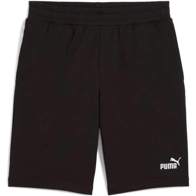 Regular fit sweatshorts met labelstitching, model 'ESS No. 1'