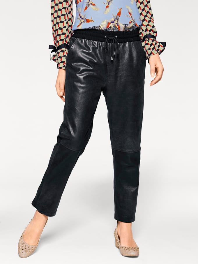 Leren broek
