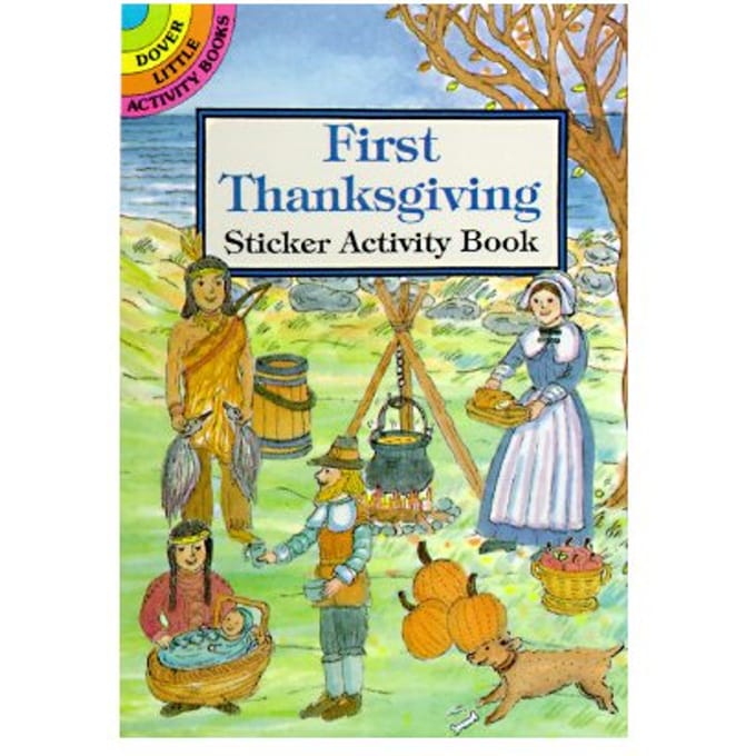 First Thanksgiving Sticker Activity Book - Van Rynbach, Iris