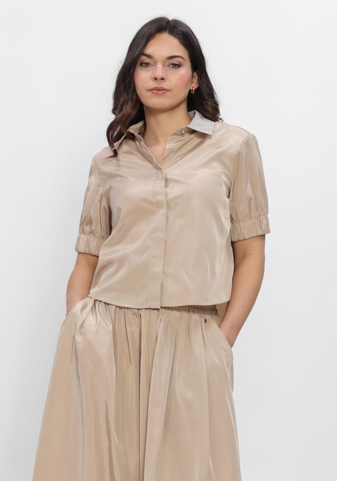 Ibana Bonnie Dames - Topjes - Beige - Maat 36