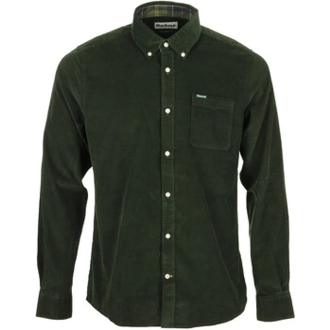 Overhemd Lange Mouw Barbour Ramsey Tailored Cord Shirt