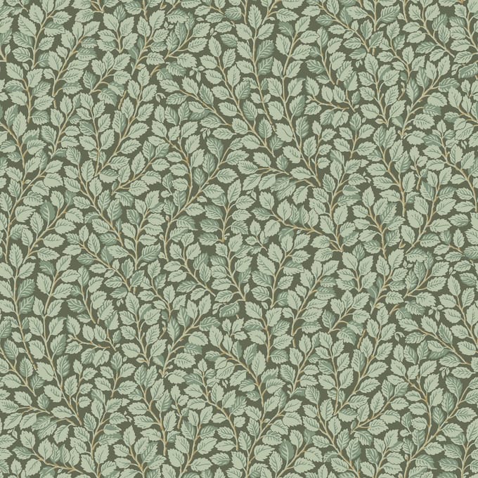 Boråstapeter Vliesbehang 7663 - Falsterbo III - Botanisch Groen - 53cm x 10.05m