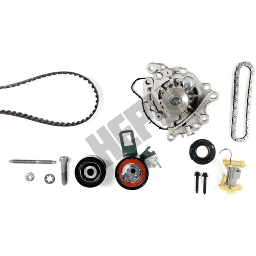 Waterpomp + distributieriem set HEPU PK19010-XT1
