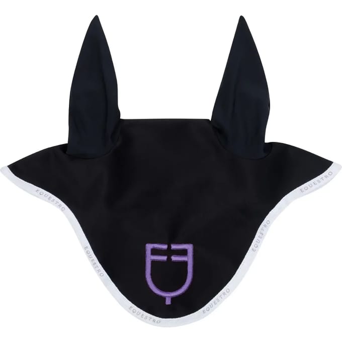 Korte muts met multikleuren logo Equestro