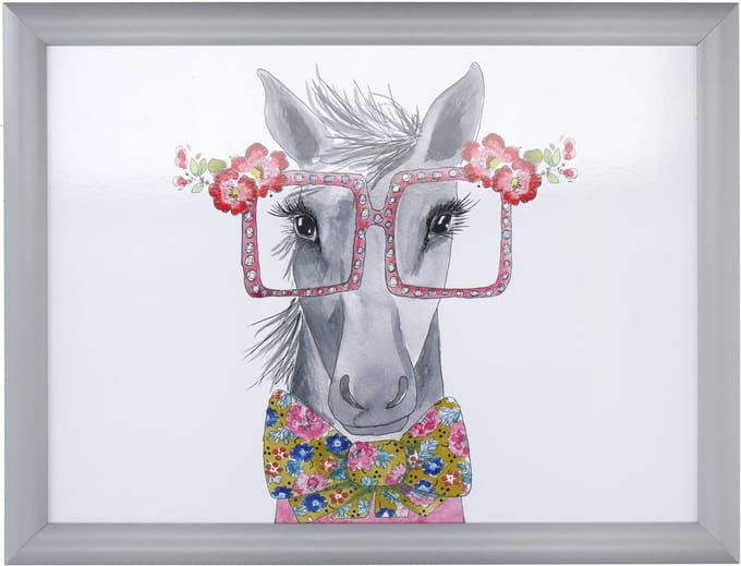Laptray, Schootdienblad, Paard met Bril, 44 x 34 cm - Mikasa | Tipperleyhill