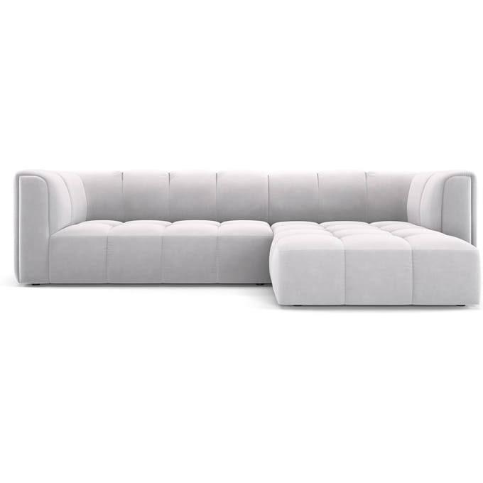Hoekbank Francesca velvet rechts 3-zits | Milo Casa