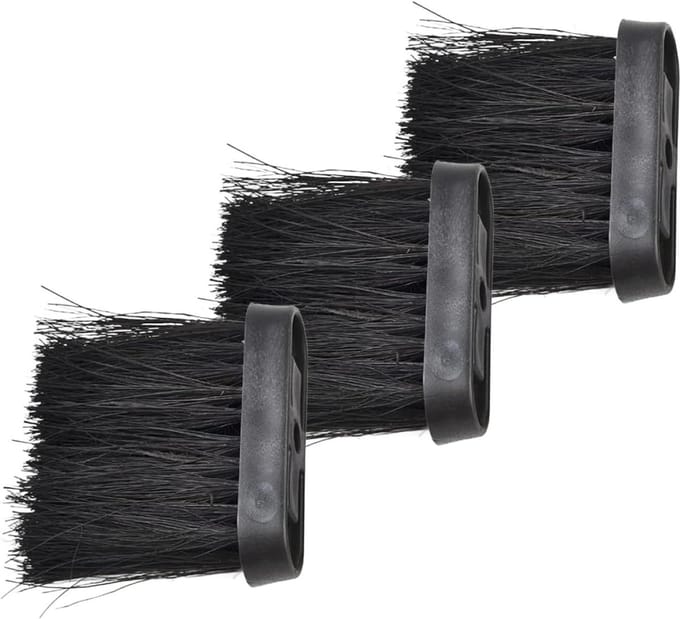 Solidchoice - 3 Stuks Vervangende Borstels voor Haard en Kachel