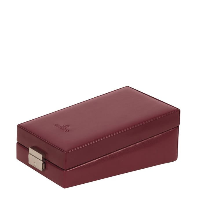 Windrose - 70040-501.51 - Sieradendoos - Merino - Klein juwelendoosje - rood