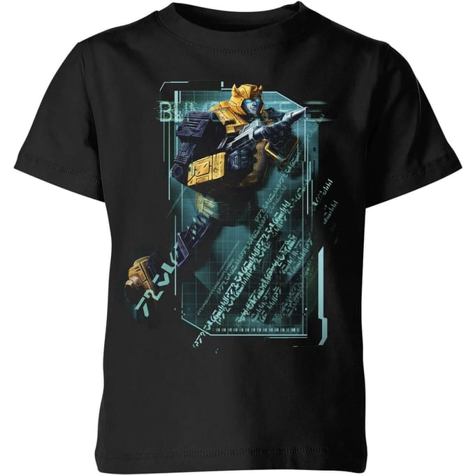 Transformers Bumble Bee Tech Kids' T-Shirt - Zwart - 122/128 (7-8 jaar)