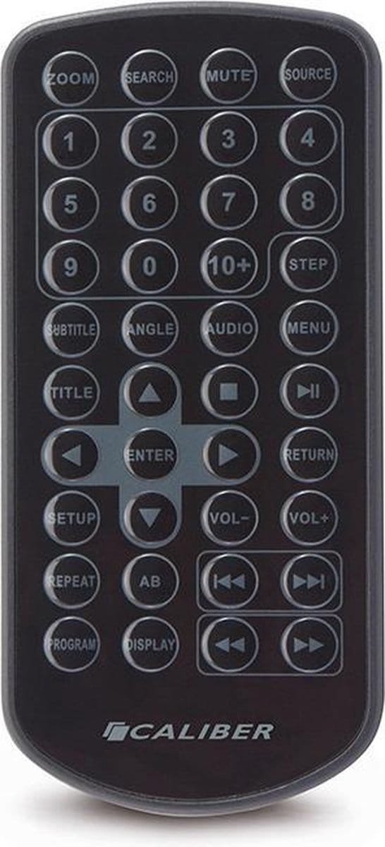 Caliber Afstandsbediening Remote voor Dvd-Speler Auto MPD2010T en MDP298 (SP-MPD2010T-R1)