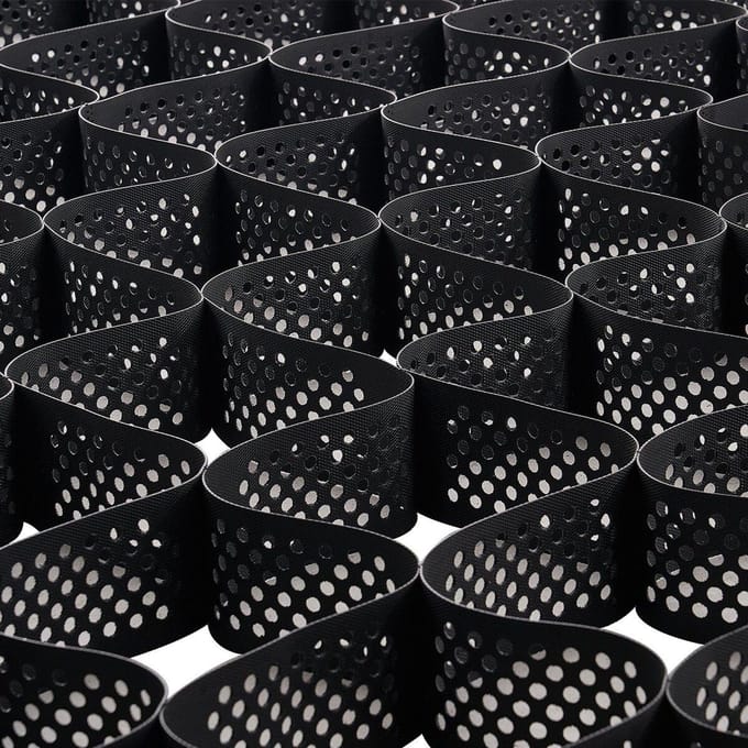 Grond Grid 4-Inch Diep Geocell Grid 17.06x8.86FT / 5200x2700mm voor Grind