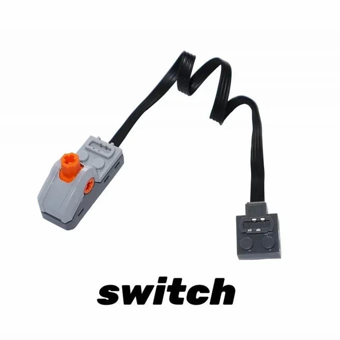 Technische Motoronderdelen Power Functions PF Modelsets Compatibel Tarin Auto Accessoires Bouwstenen MOC High-tech Bakstenen Speelgoed