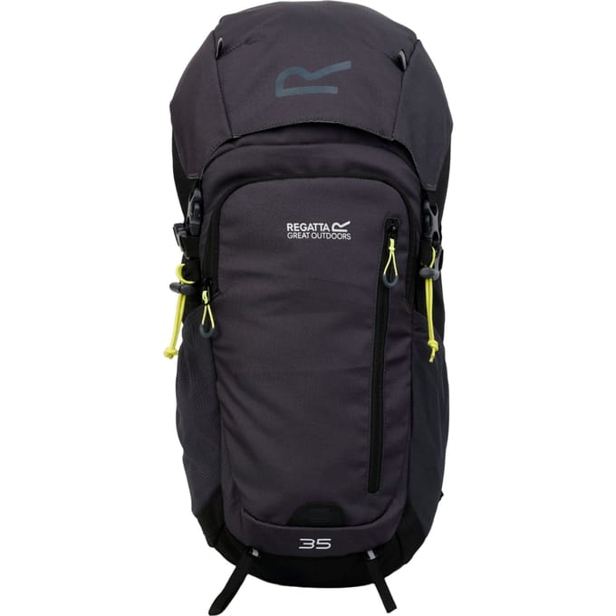 Regatta Highton V2 35L rugzak (Zwart/Seal Grijs)
