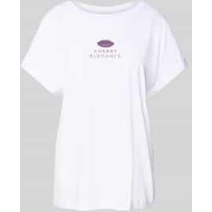 Relaxed fit T-shirt met ronde hals