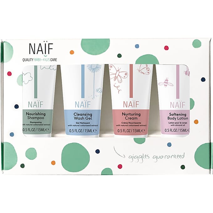 Naif Naïf mini verzorgingsset voor baby & kind Onbehandeld/Naturel unisex