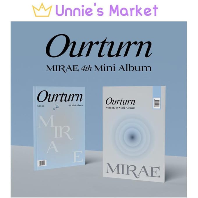 MIRAE - Ourturn 4ème Mini Album Random,No poster gray