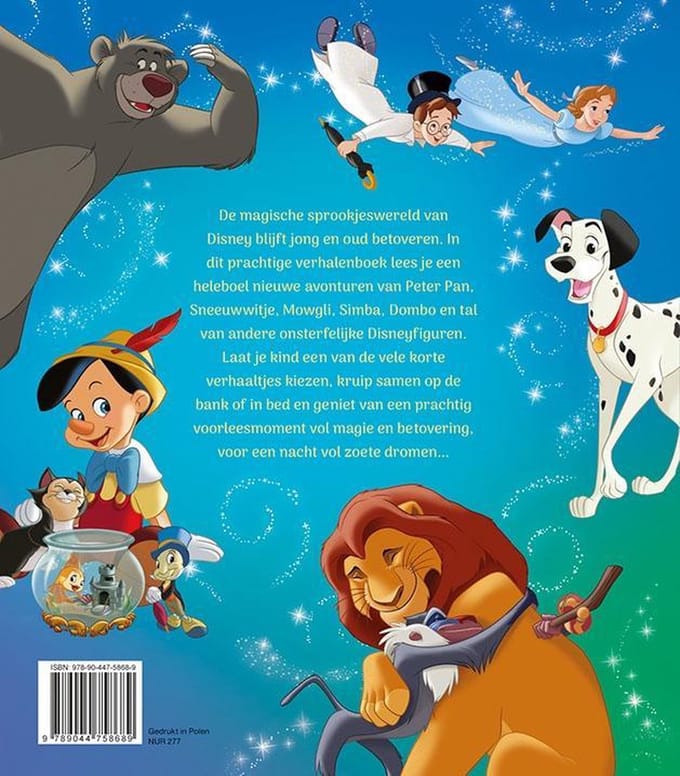 Disney het grote 1-minuut verhalenboek Voorleesboeken