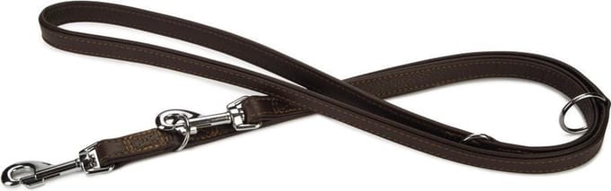 Beeztees Vintage - Hondenriem - Leer - Bruin - 200 cm x 22 mm