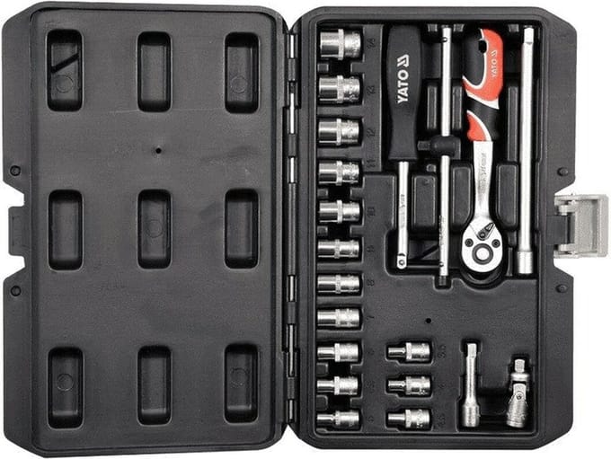 Sleutelset Yato YT-14491 58 Onderdelen