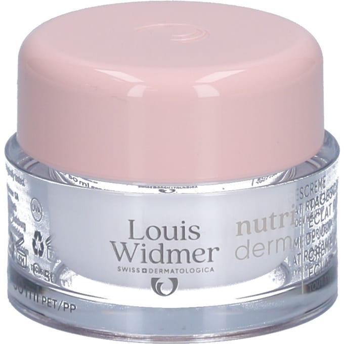Louis Widmer Nutriderm Dagcrème Éclat Rosé Uv 50 Zonder Parfum 50ml