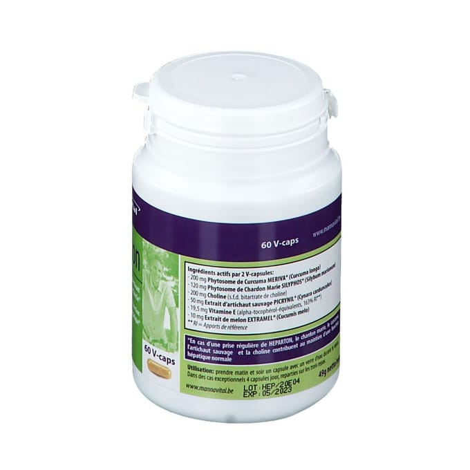 MannaVital Heparton 60 Capsules