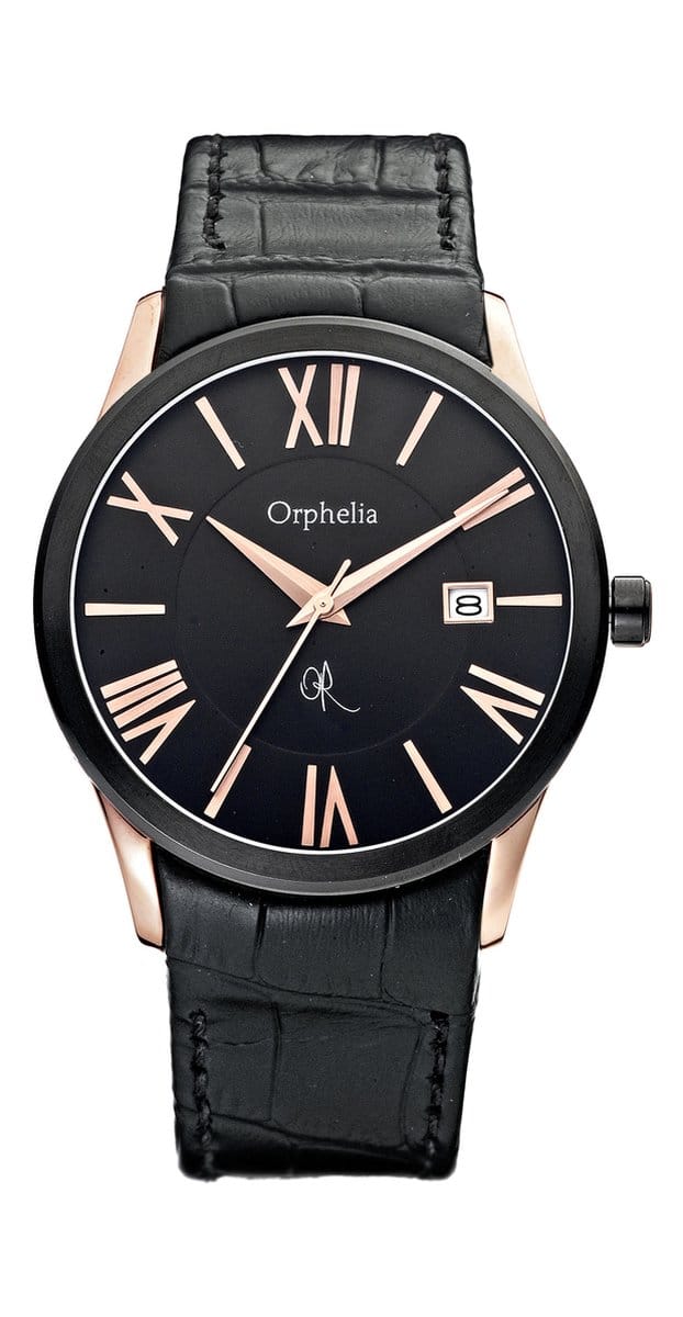 Orphelia 132-6710-44 - Horloge - Leder -  Roestvrij staal