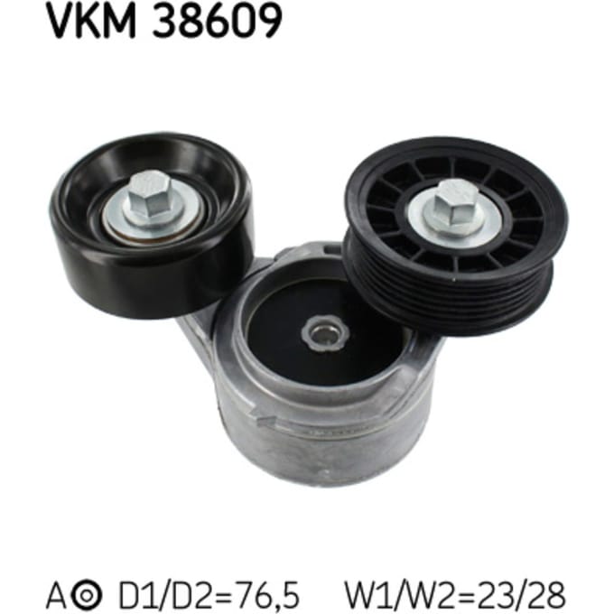 Spanpoelie, V-riem SKF VKM 38609