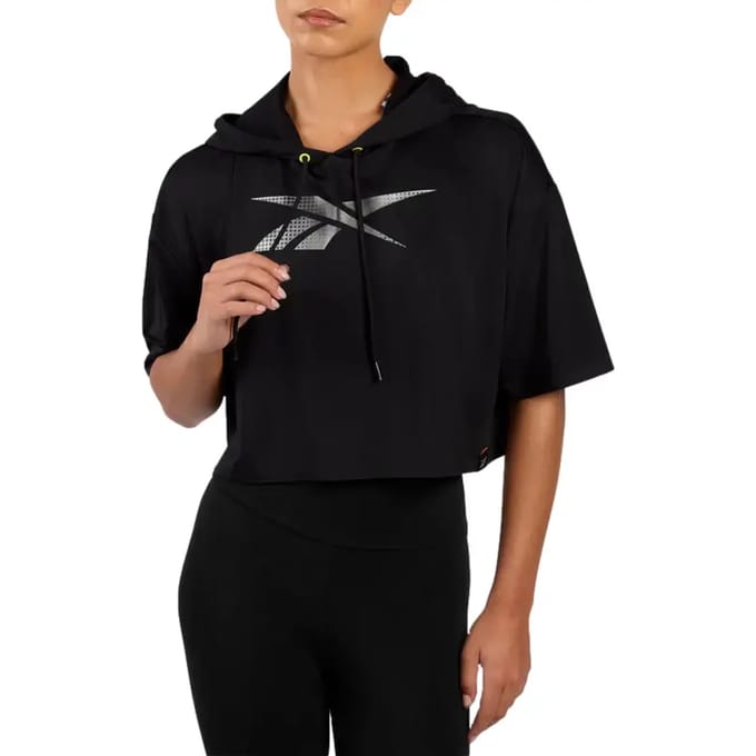 Dames sweatshirt met korte capuchon Reebok Lab