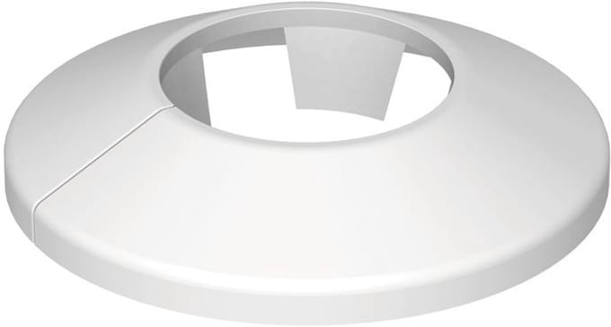 Flamco Rozet RV 12mm wit, kunststof, 12412