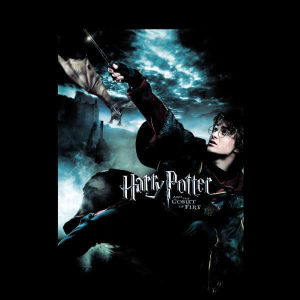 Harry Potter Goblet Of Fire Hoodie - Black - XL