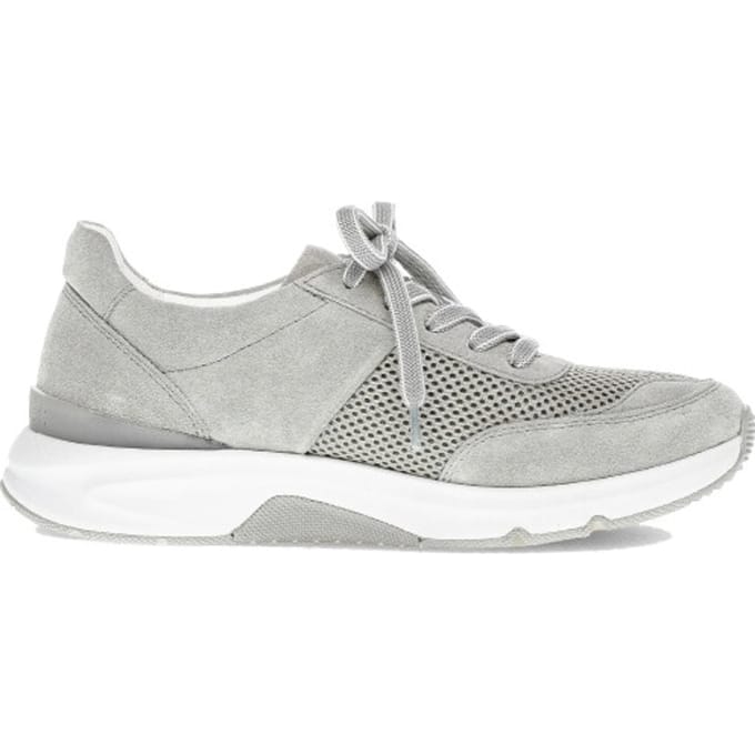 Gabor rollingsoft sensitive 86.897.41 - dames rollende wandelsneaker - Groen - maat 37 (EU) 4 (UK)