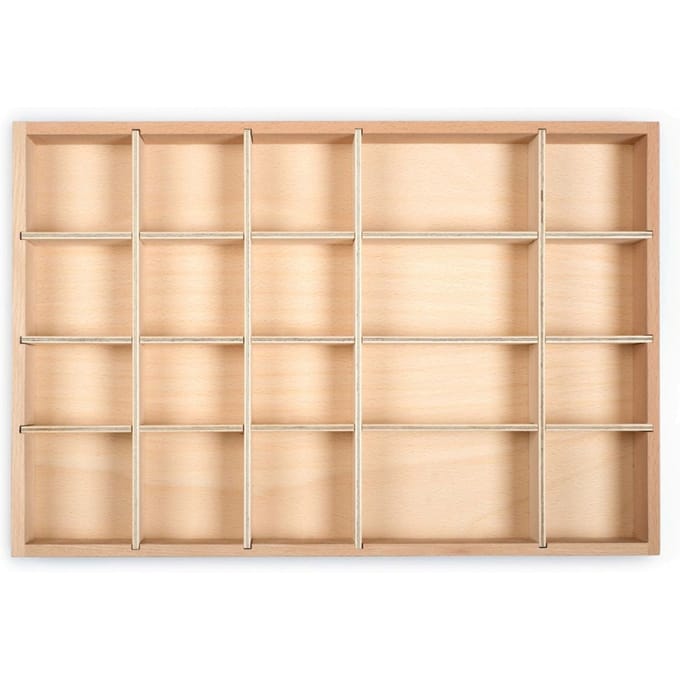 Grapat - Houten sorteerbak - TInker Tray - 30x44cm