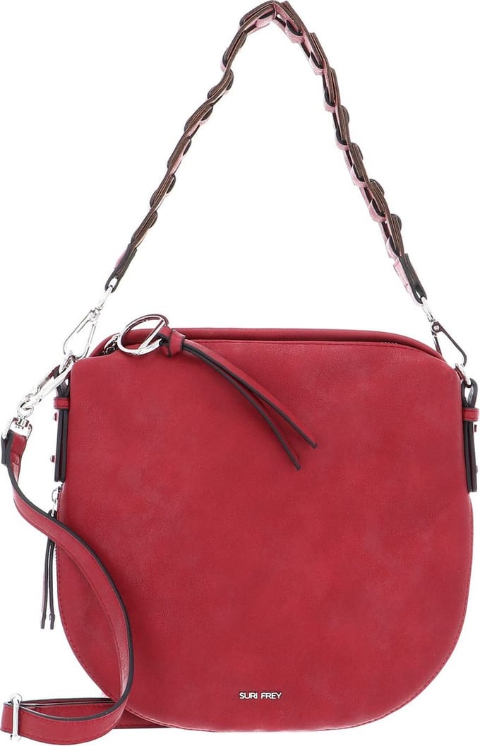 SURI FREY Schoudertas Luzy Shoulder Bag Red Rood