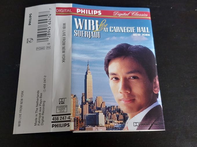 WIBI SOERJADI - LIVE AT CARNEGIE HALL NEW YORK (MC)