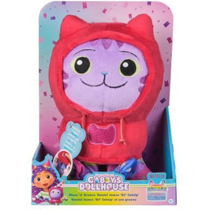 Spinmaster Gabby' Poppenhuis Deluxe pluche DJ Kattenkruid