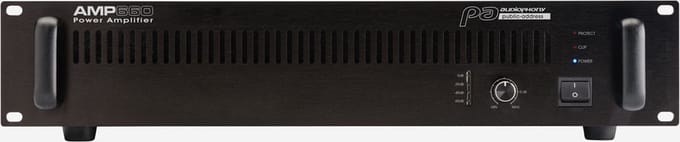 Audiophony AMP660 100V PA versterker 660 W