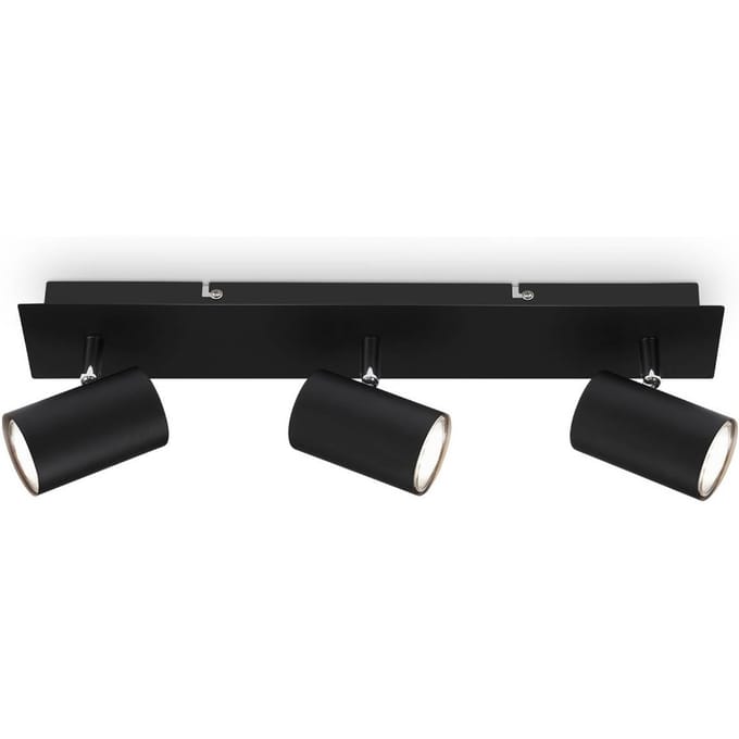 BRILONER Isil – Opbouwspot – met EEK A lichtbron* - zwart – 45cm