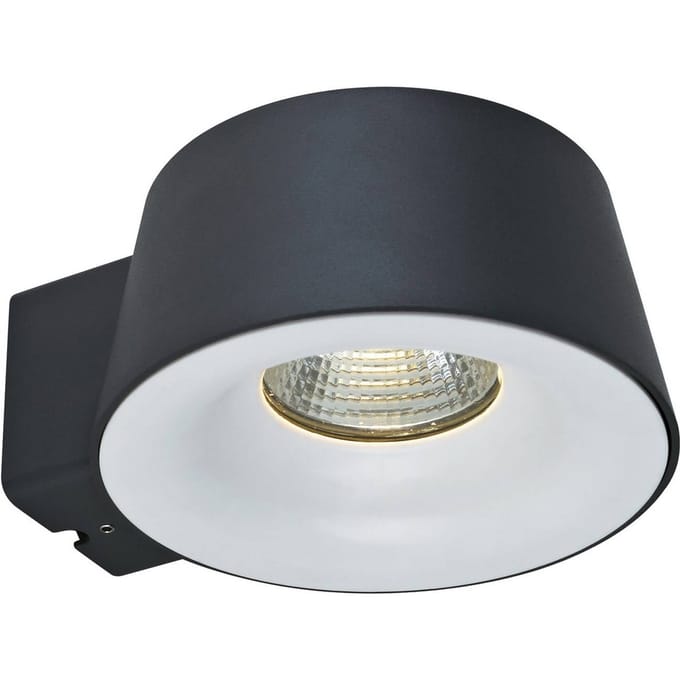 MEGATRON LED buiten wandlamp Sibu, antraciet, 3.000 K, IP54
