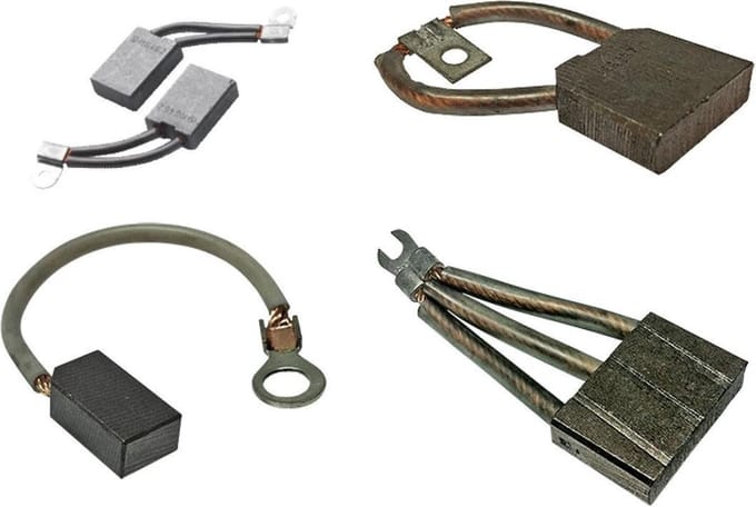 VETUS SET0131 8 Koolborstels voor BOW220 (12,5x32x20mm)